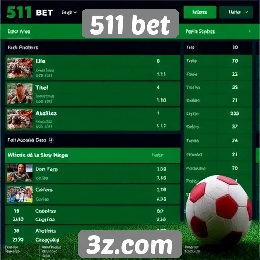 Apostas esportivas e suas modalidades no 511 bet